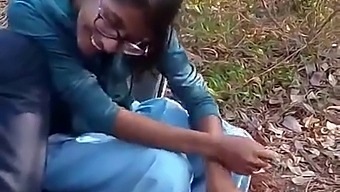 Desi Teacher Swathi Engages In Sexual Activities With Her Students In A Forest Setting For Financial Gain