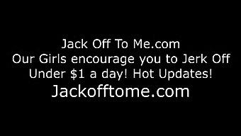 Watch Lola Give Jerk Off Instructions In Fishnet Stockings