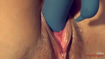 Blonde Pornstar Geisha Kyd'S Intense Squirting Experience With Herspot
