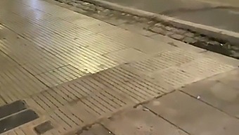 First-Time Prostitute Gets On-The-Spot Action In A Public Setting