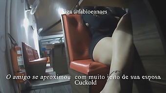 Horny Wife Cheats On Her Husband With A Well-Endowed Friend She Met On A Date, All Caught On Camera In A Cuckold Video. (Preview)