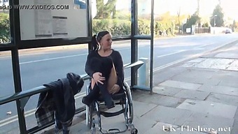 Public Display Of Nudity By A Disabled Porn Actress