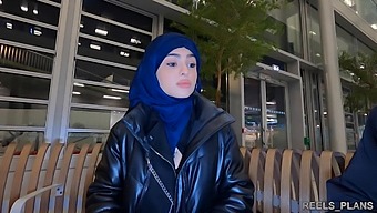 Nadja, An Iranian Woman With A Veil, Experiences Anal Sex In A Toilet And Hallway As Part Of A Transaction For A Plane